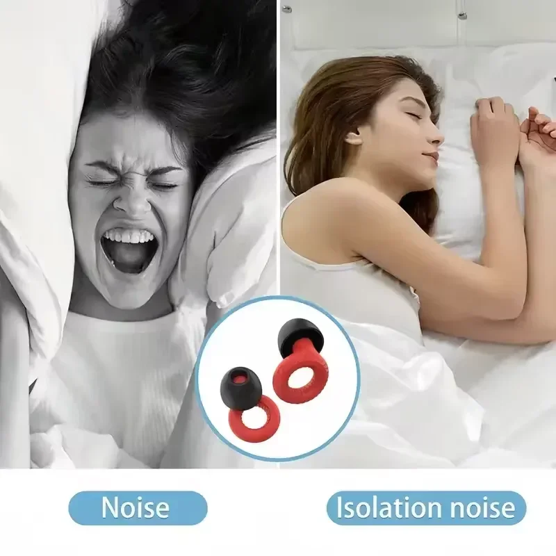 Silicone Earplugs Soundproofing Ear Protection Earplugs Noise Reduction Waterproof Patch Suitable for Sleep Swimming and Work
Silicone Earplugs Soundproofing Ear Protection Earplugs Noise Reduction Waterproof Patch Suitable for Sleep Swimming and Work