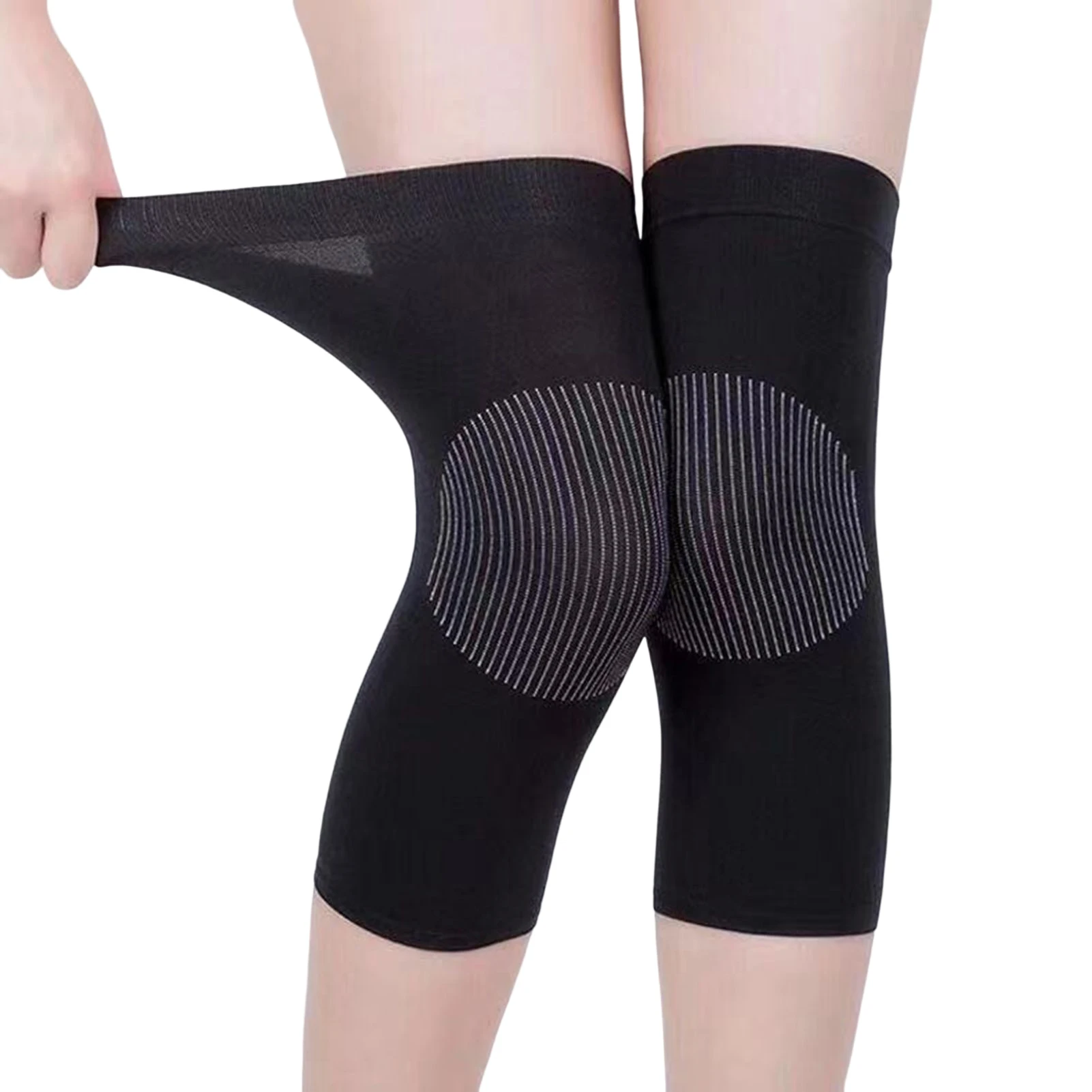 1 Pair Soft Knee Protector Pads Knee Warmer for Cold Legs Breathable Thin Knee Pad for Keeping Warmth Use
1 Pair Soft Knee Protector Pads Knee Warmer for Cold Legs Breathable Thin Knee Pad for Keeping Warmth Use