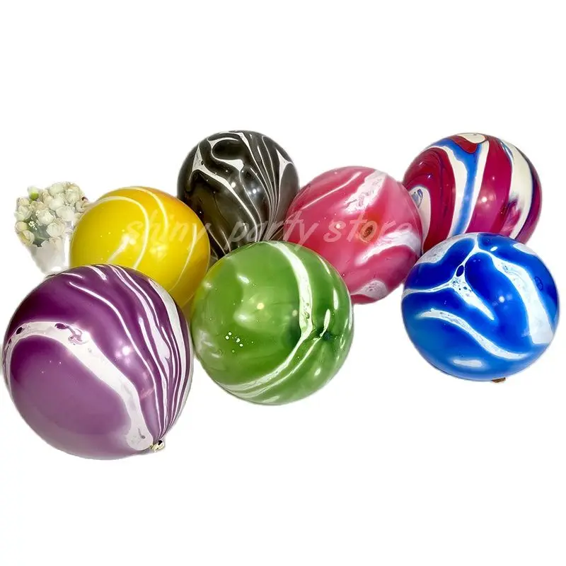 Agate Balloons for Boy and Girl, Balloon Toy, Festival, Birthday Party, Wedding Site Decoration, DIY Anniversary Decor Supplies
Agate Balloons for Boy and Girl, Balloon Toy, Festival, Birthday Party, Wedding Site Decoration, DIY Anniversary Decor Supplies