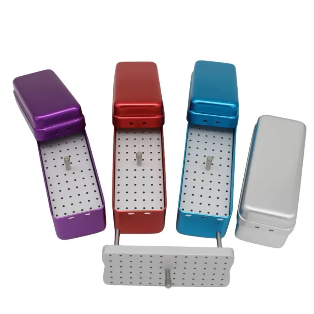 Autoclave Sterilizer Dental Bur Storage Box 72 Holes Aluminum Endo Case Diamond Burs Organizer Dental Lab Accessories
Autoclave Sterilizer Dental Bur Storage Box 72 Holes Aluminum Endo Case Diamond Burs Organizer Dental Lab Accessories