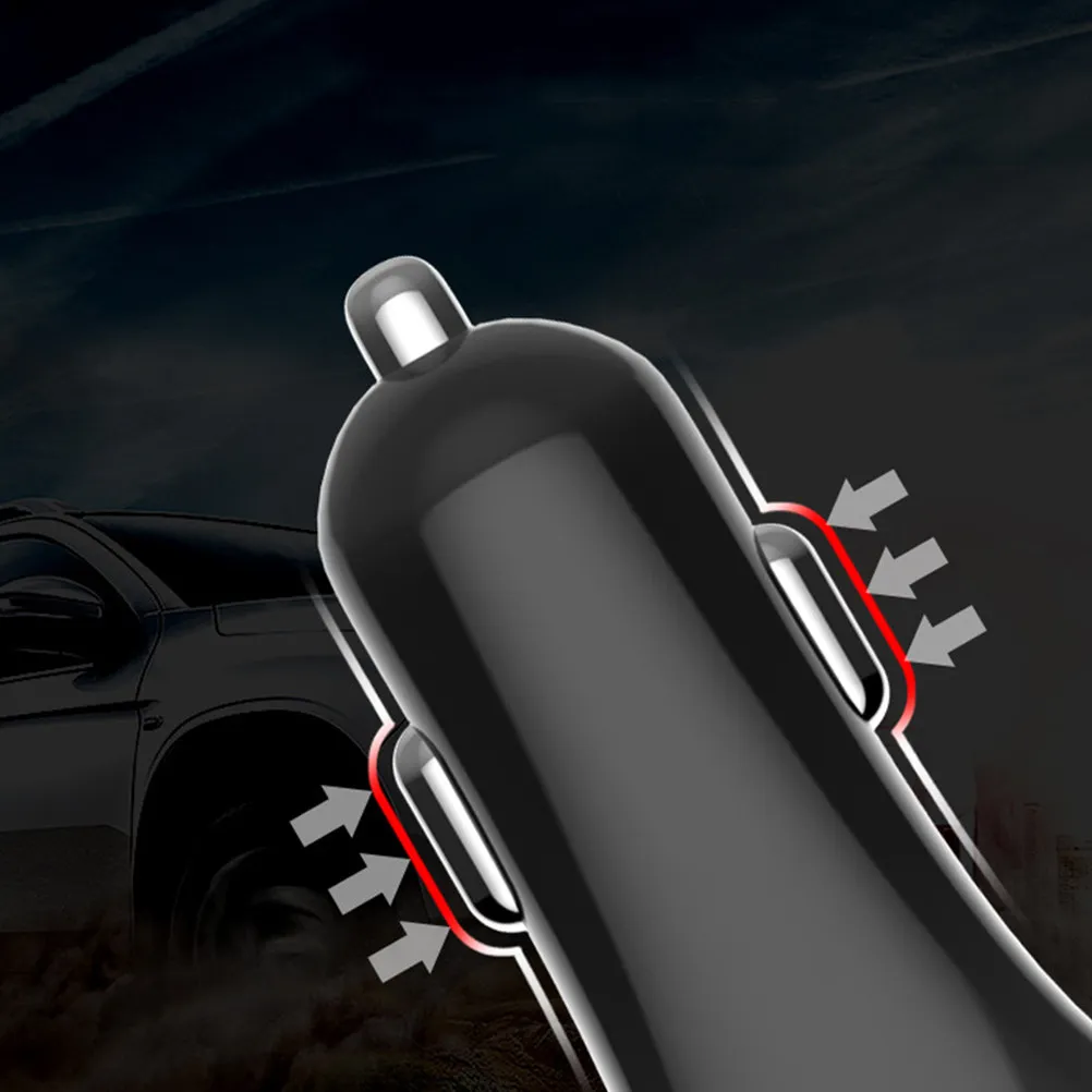 1Pcs USB Fast Car Cigarette Lighter Dual Port Vehicle with Voltmeter Overcurrent Overvoltage Protection
1Pcs USB Fast Car Cigarette Lighter Dual Port Vehicle with Voltmeter Overcurrent Overvoltage Protection