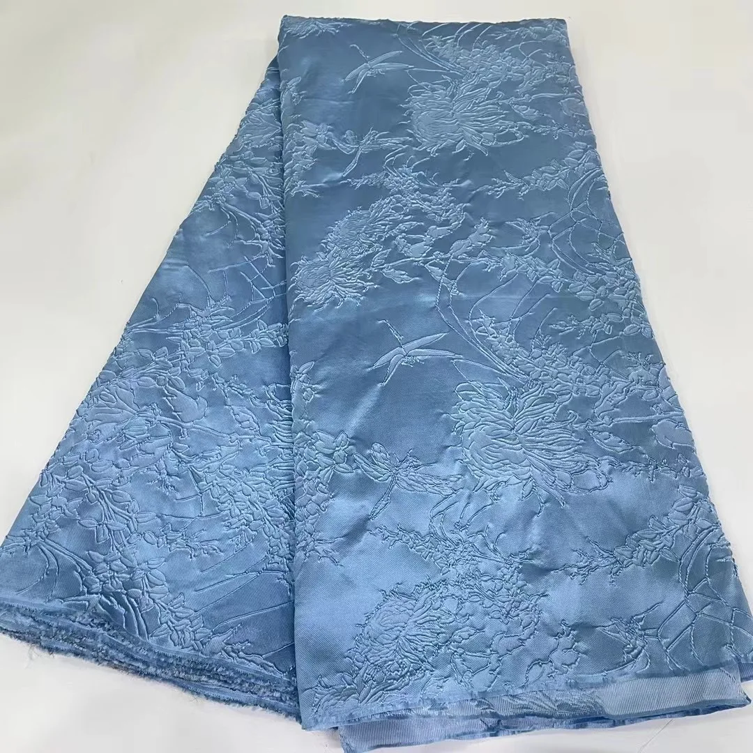 French Jacquard Lace Fabric 2025 High Quality African Nigerian Brocade Lace Fabric For Women Wedding Party Dress NJ6184
French Jacquard Lace Fabric 2025 High Quality African Nigerian Brocade Lace Fabric For Women Wedding Party Dress NJ6184