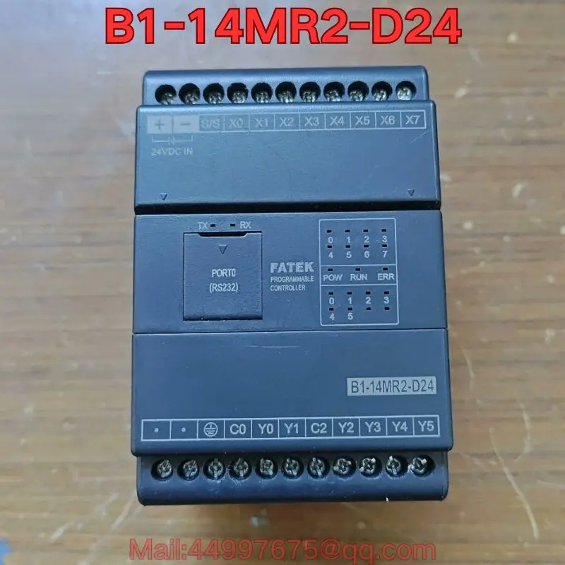 Second-hand B1-14MR2-D24 PLC module functional test is normal The latest price in 2026
Second-hand B1-14MR2-D24 PLC module functional test is normal The latest price in 2026