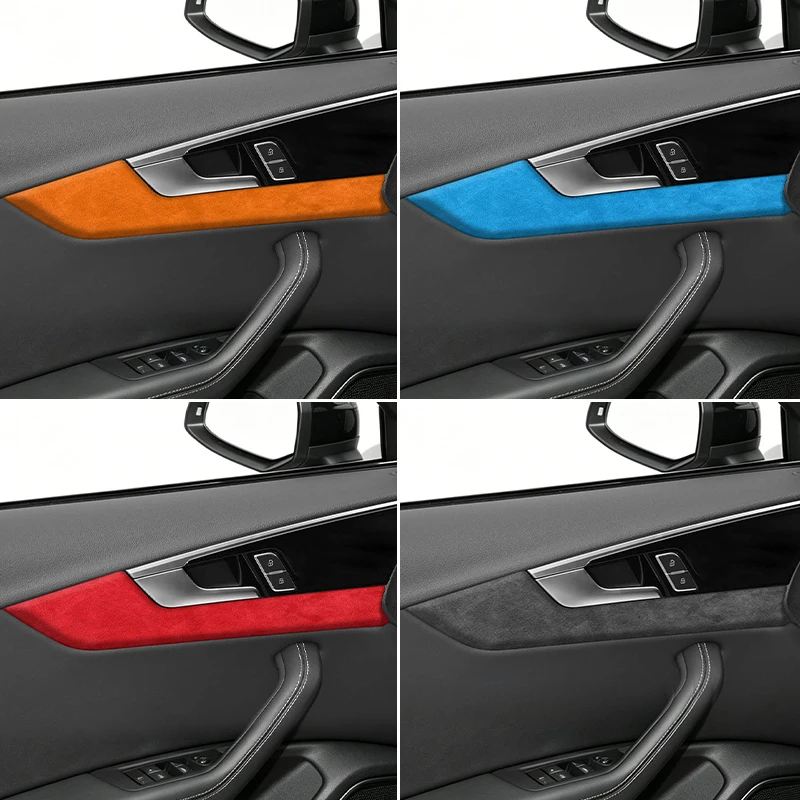 Made of Alcantara For Audi A4 A4L S4 Q5L A5 S5 Q5 Q7 Car Interior Door Panel Trim Sticker 4pcs Auto Interior Tuning Accessories
Made of Alcantara For Audi A4 A4L S4 Q5L A5 S5 Q5 Q7 Car Interior Door Panel Trim Sticker 4pcs Auto Interior Tuning Accessories
