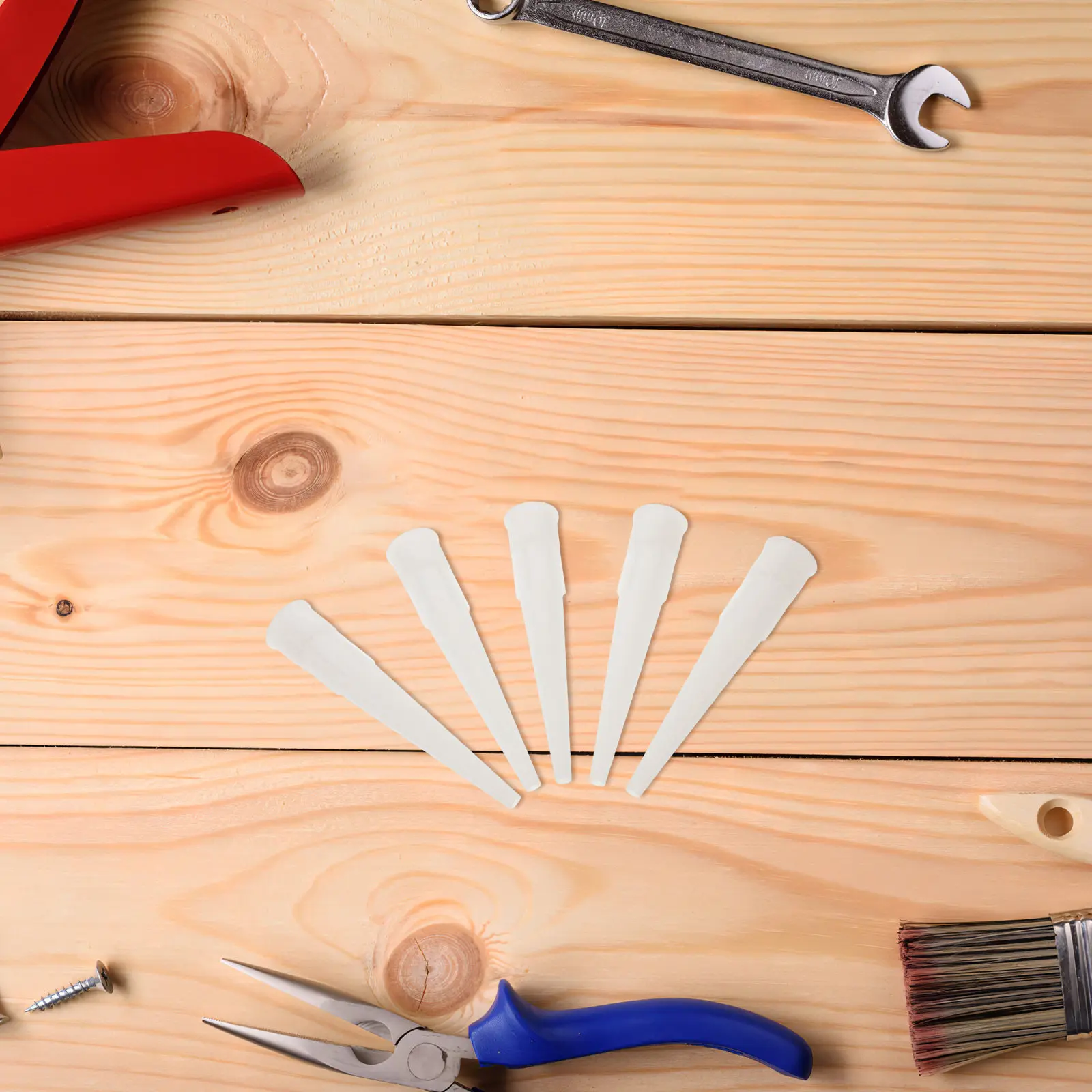 10pcs Hard Glue Nozzle Tips For Precise Caulking Long-Term Use Durable Plastic Caulking Tools Door Window Tile Glass Sealing
10pcs Hard Glue Nozzle Tips For Precise Caulking Long-Term Use Durable Plastic Caulking Tools Door Window Tile Glass Sealing