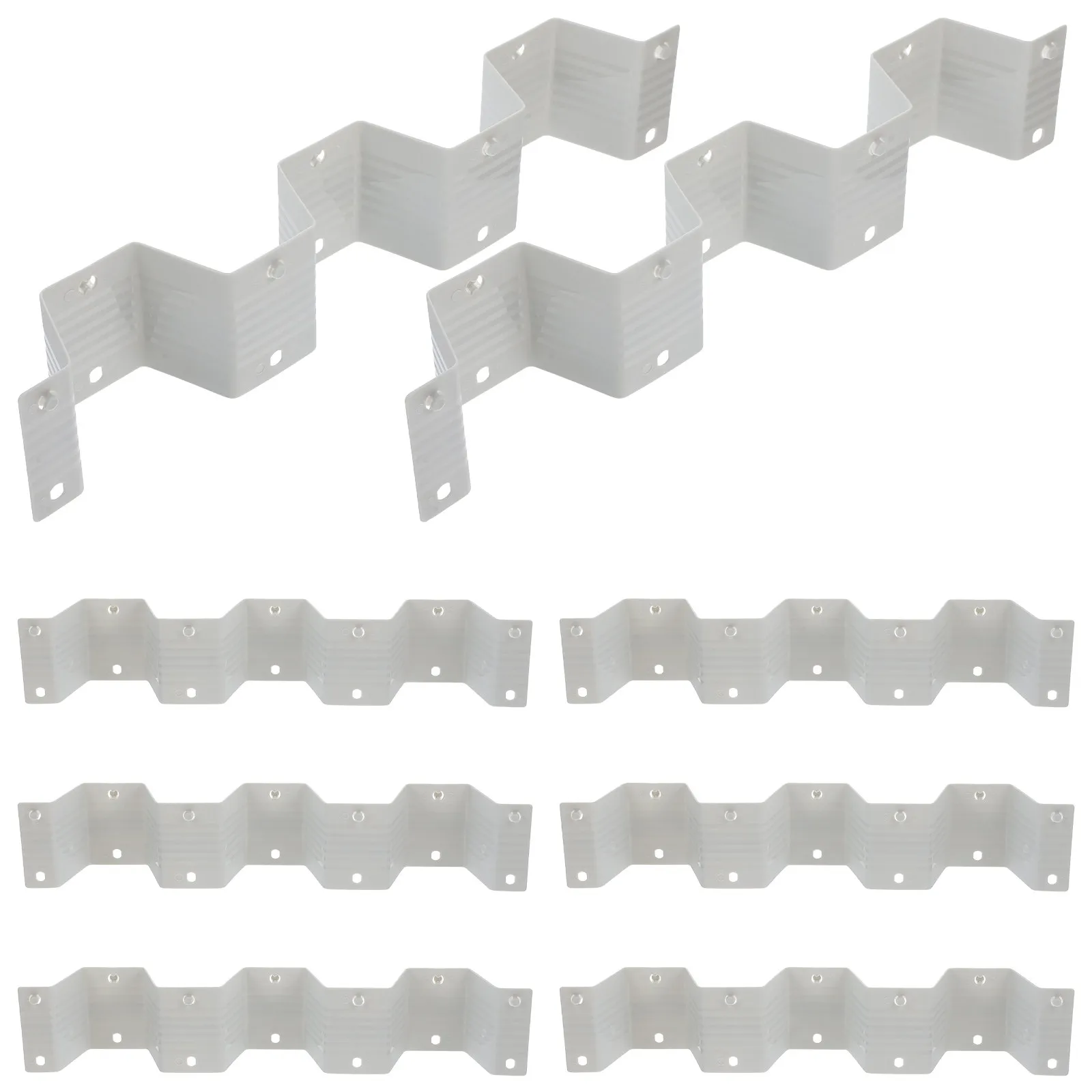 1 Set Plastic ABS Sub-Grid Drawer Divider Organizer Easy Use DIY Storage Compartments for Socks Cosmetics Makeup Sundries
1 Set Plastic ABS Sub-Grid Drawer Divider Organizer Easy Use DIY Storage Compartments for Socks Cosmetics Makeup Sundries