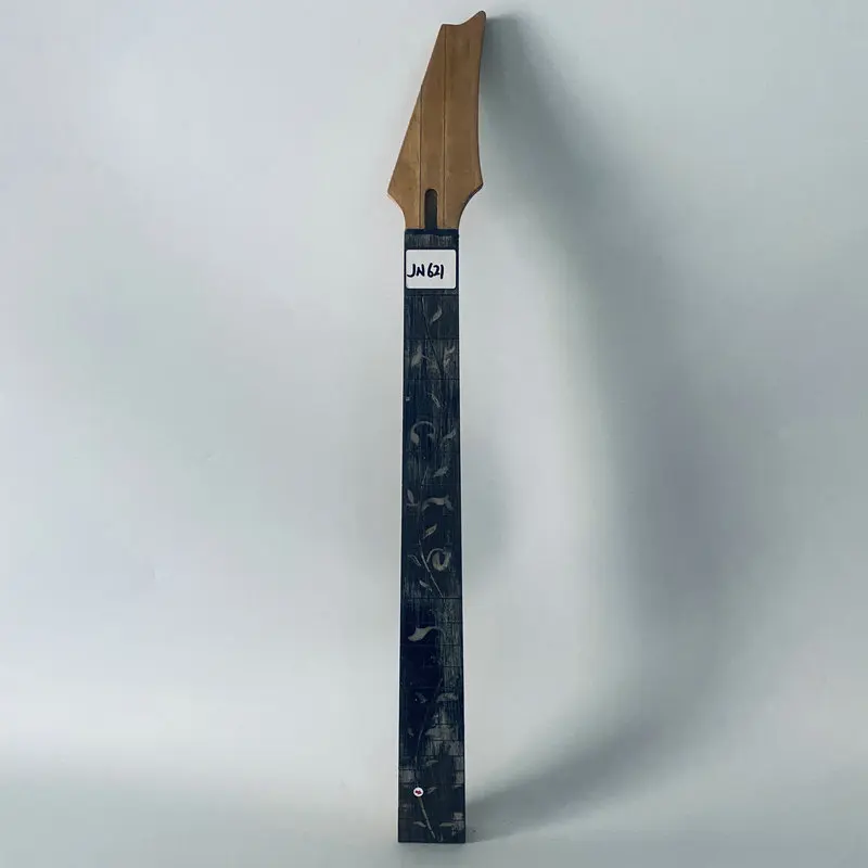 JN621 24-fret electric guitar neck with Tree of Life inlay on the fingerboard, Floyd Rose unfinished and unpainted
JN621 24-fret electric guitar neck with Tree of Life inlay on the fingerboard, Floyd Rose unfinished and unpainted