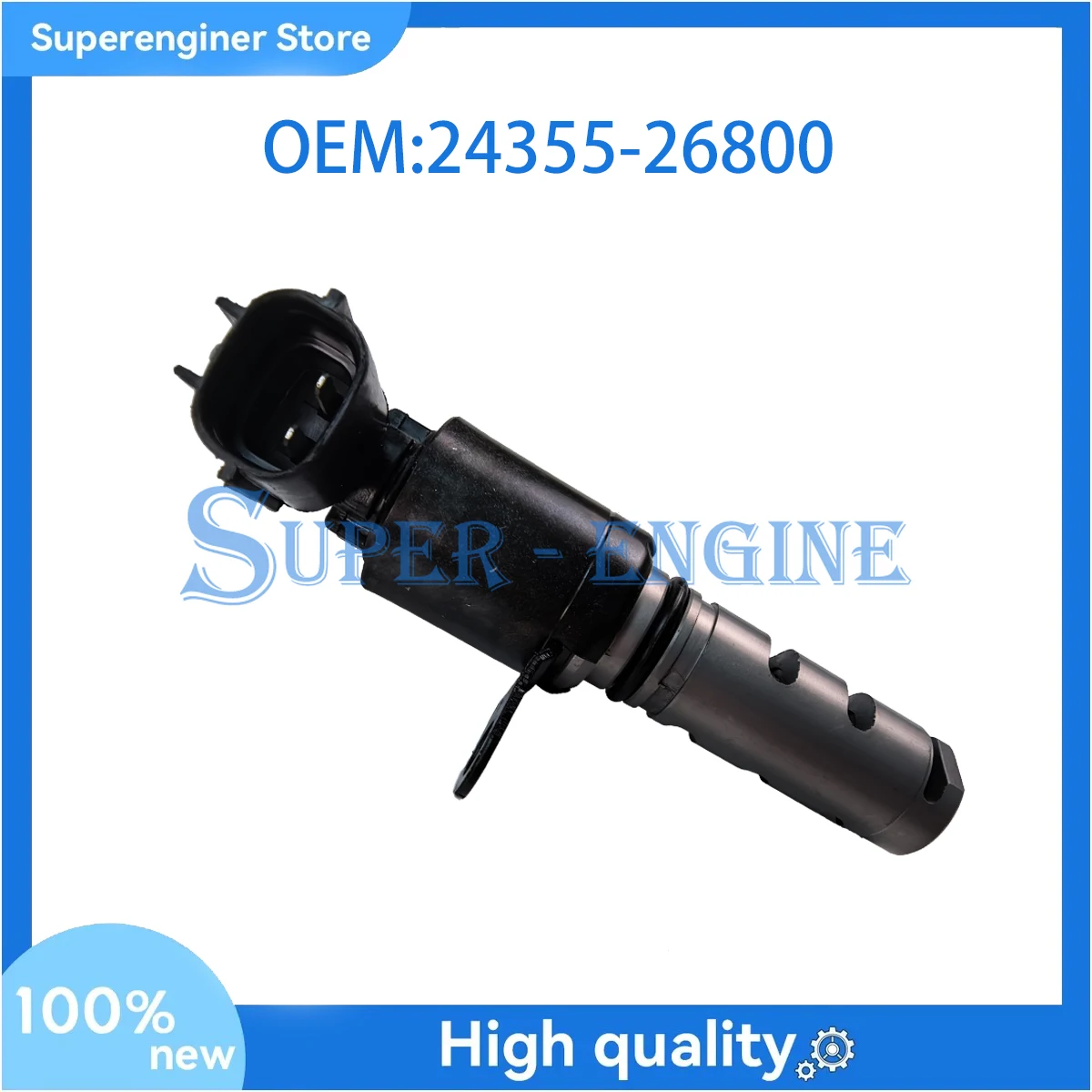 24355-26800 2435526800 Oil Control Variable Valve Timing Solenoid For Hyundai Accent Kia Anatra Rio II 16V 1.6 2005-2011
24355-26800 2435526800 Oil Control Variable Valve Timing Solenoid For Hyundai Accent Kia Anatra Rio II 16V 1.6 2005-2011