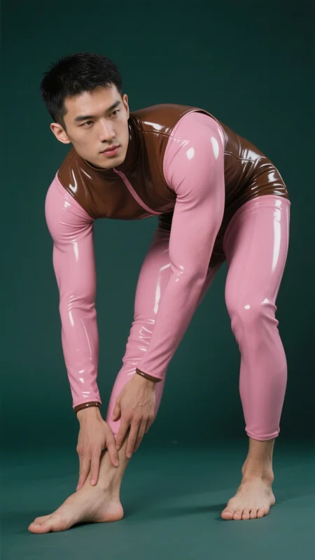 100% Natural Latex Rubber Halloween Sexy swimsuits Uniform Masquerade Handmade Custom Cosplay Catsuit pink&coffee
100% Natural Latex Rubber Halloween Sexy swimsuits Uniform Masquerade Handmade Custom Cosplay Catsuit pink&coffee