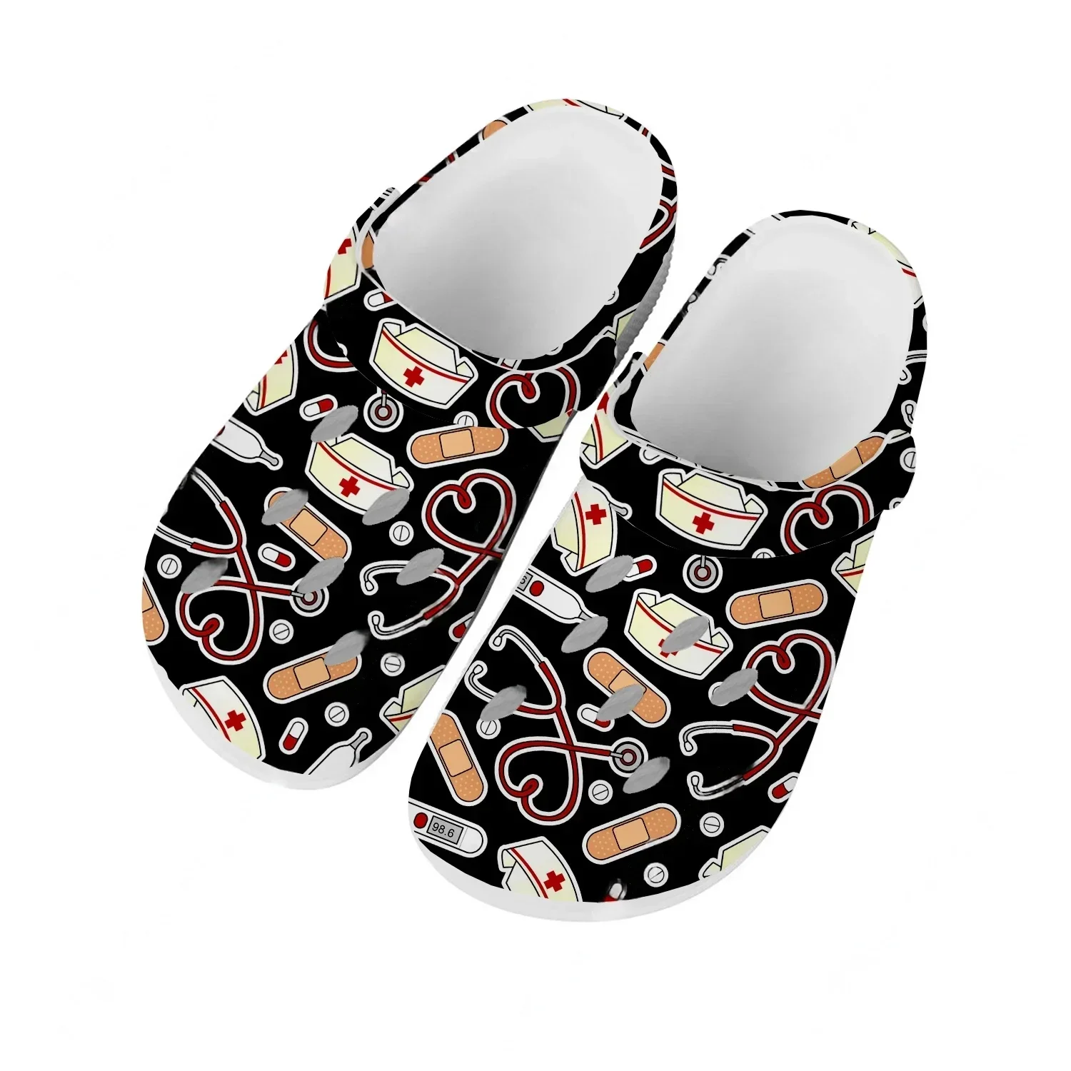Nurse Heart Water Shoes Mens Womens Comfortable Fashion Home Garden Clogs Customizd Sandals Beach Breathable Hole Slippers
Nurse Heart Water Shoes Mens Womens Comfortable Fashion Home Garden Clogs Customizd Sandals Beach Breathable Hole Slippers