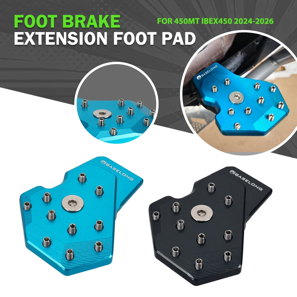 FOR CFMOTO 450MT IBEX450 MT450 2024-2025-2026 Motorcycle Rear Foot Brake Pedal Lever Enlarge Extension Footrest Pad Extender
FOR CFMOTO 450MT IBEX450 MT450 2024-2025-2026 Motorcycle Rear Foot Brake Pedal Lever Enlarge Extension Footrest Pad Extender