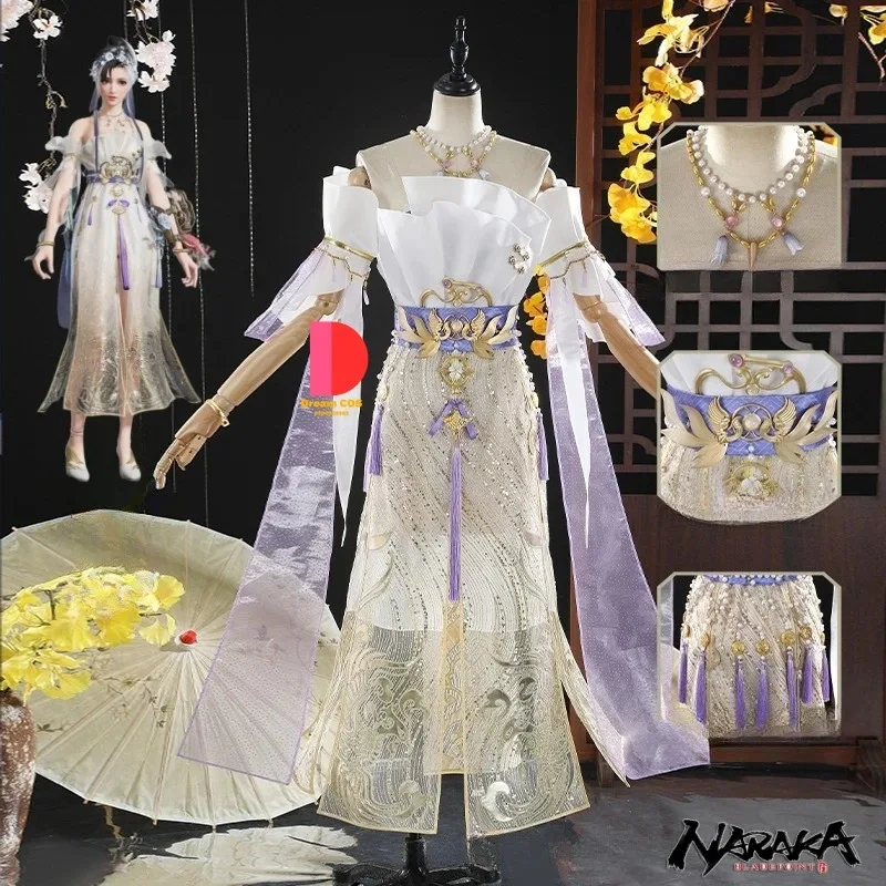 Game Naraka: Bladepoint Gu Qinghan Cosplay Costume Anime Role Play Fashion Pretty Dress for Women Love Live Halloween Party Suit
Game Naraka: Bladepoint Gu Qinghan Cosplay Costume Anime Role Play Fashion Pretty Dress for Women Love Live Halloween Party Suit