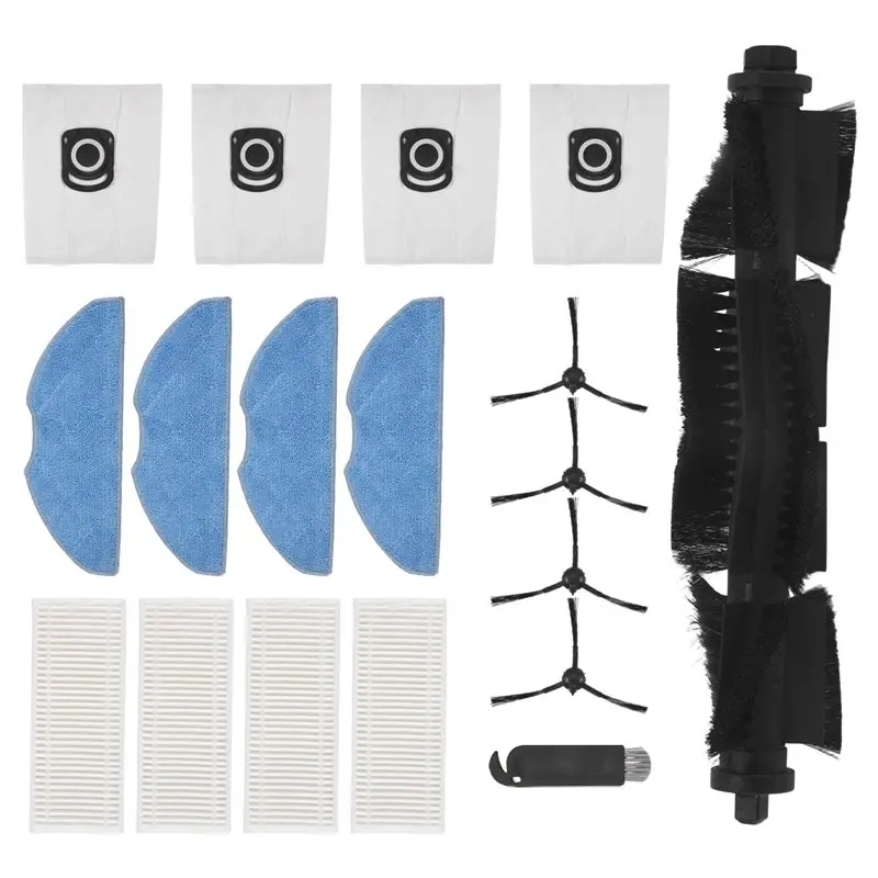 ABWZ-Аксессуары для робота-пылесоса Tefal X-Plorer Serie 75 S+ RG8597W: основная и боковые щетки, HEPA-фильтры, салфетки для влажной уборки, мешки для сбора пыли
ABWZ-Аксессуары для робота-пылесоса Tefal X-Plorer Serie 75 S+ RG8597W: основная и боковые щетки, HEPA-фильтры, салфетки для влажной уборки, мешки для сбора пыли