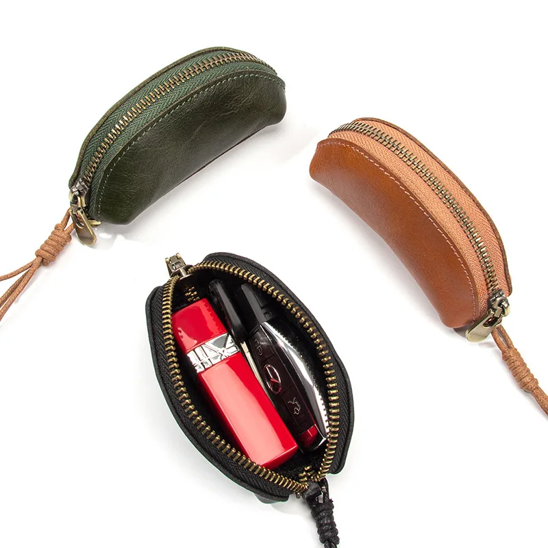Genuine Leather Coin Purse Key Holder Neck Hanging Head Layer Cowhide Tannery Bag Long Wallet Chinese Brand Unisex
Genuine Leather Coin Purse Key Holder Neck Hanging Head Layer Cowhide Tannery Bag Long Wallet Chinese Brand Unisex