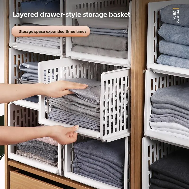 Drawered Multi-layer Closet Divider Wardrobe Organizer for Clothes Storage Box Dormitory Home Use PP Material Baby Clothes
Drawered Multi-layer Closet Divider Wardrobe Organizer for Clothes Storage Box Dormitory Home Use PP Material Baby Clothes