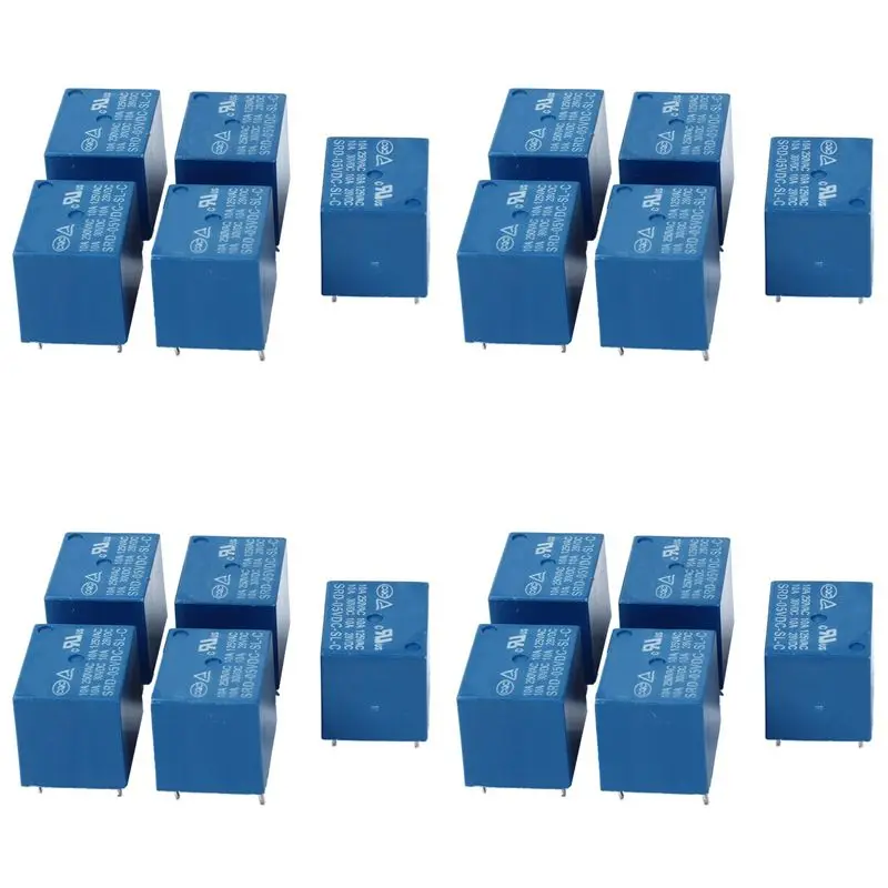 Y42A-20 Piece 5V DC Mini Power Relay PCB Type Power Relay
Y42A-20 Piece 5V DC Mini Power Relay PCB Type Power Relay