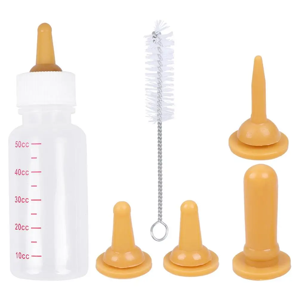 Pet Feeding Bottles Nursing Set for Puppies Kittens Rabbits Silicone Milk Bottle Compact Size Healthy Material for Newborn
Pet Feeding Bottles Nursing Set for Puppies Kittens Rabbits Silicone Milk Bottle Compact Size Healthy Material for Newborn