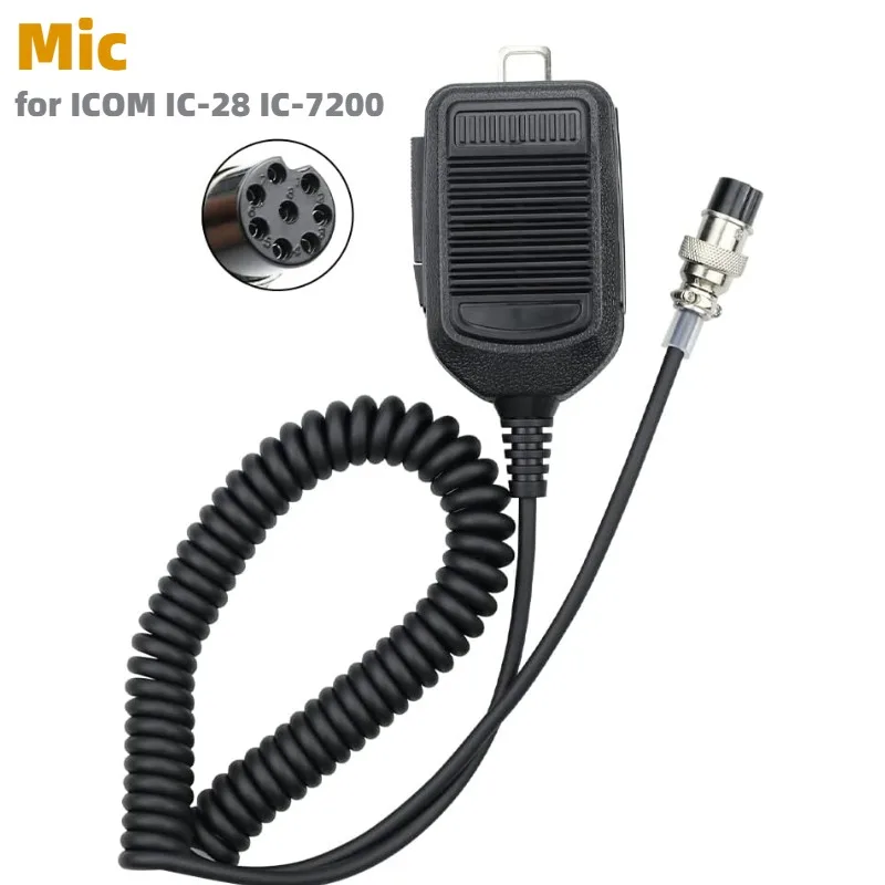 8-Pin HM-36 Handheld Speaker Microphone for ICOM Amateur Radio IC-718 IC-7200 IC-7600 IC-7800 IC-756 IC-735 IC-751 IC-775
8-Pin HM-36 Handheld Speaker Microphone for ICOM Amateur Radio IC-718 IC-7200 IC-7600 IC-7800 IC-756 IC-735 IC-751 IC-775