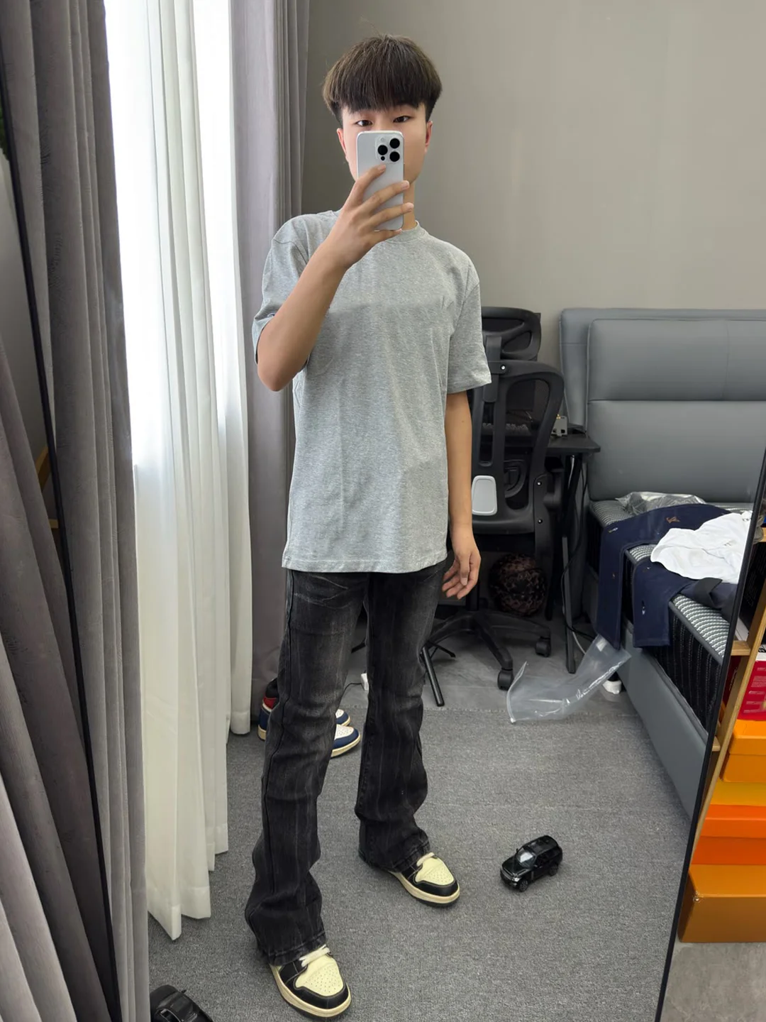 Retro Washed Heavy Duty Men's Jeans Straight Leg Texture Design Trendy Brand Vintage Look Youthful Casual Wear All Seasons
Retro Washed Heavy Duty Men's Jeans Straight Leg Texture Design Trendy Brand Vintage Look Youthful Casual Wear All Seasons