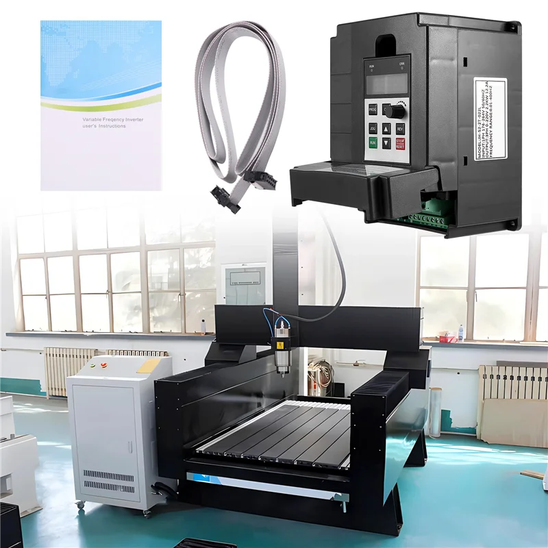 -A94Z 2.2KW 220V Variable Frequency Drive Inverter Single To 3 Phase CNC VFD Universal 
-A94Z 2.2KW 220V Variable Frequency Drive Inverter Single To 3 Phase CNC VFD Universal