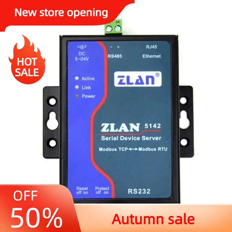 Нормальный многохост Modbus шлюз ZLAN5142 RS232/485 порт Modbus TCP к RTU конвертер
Нормальный многохост Modbus шлюз ZLAN5142 RS232/485 порт Modbus TCP к RTU конвертер
