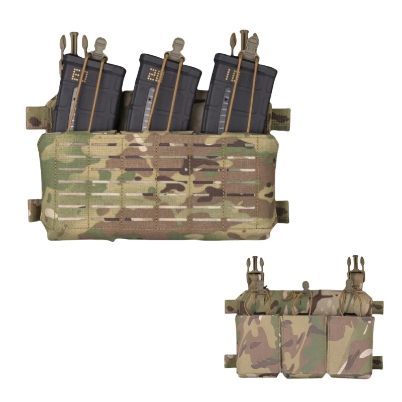 Multipurpose Triple Rifle Mag Pouch MOLLE Patch | IPSC/3-Gun Legal MOLLE Expander | Range Training Essential
Multipurpose Triple Rifle Mag Pouch MOLLE Patch | IPSC/3-Gun Legal MOLLE Expander | Range Training Essential