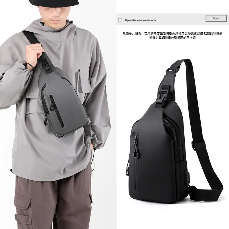 Chest Bag for Men Stylish and High-End Crossbody Bag for Men Casual and Versatile Daily Commuting Shoulder Bag
Chest Bag for Men Stylish and High-End Crossbody Bag for Men Casual and Versatile Daily Commuting Shoulder Bag