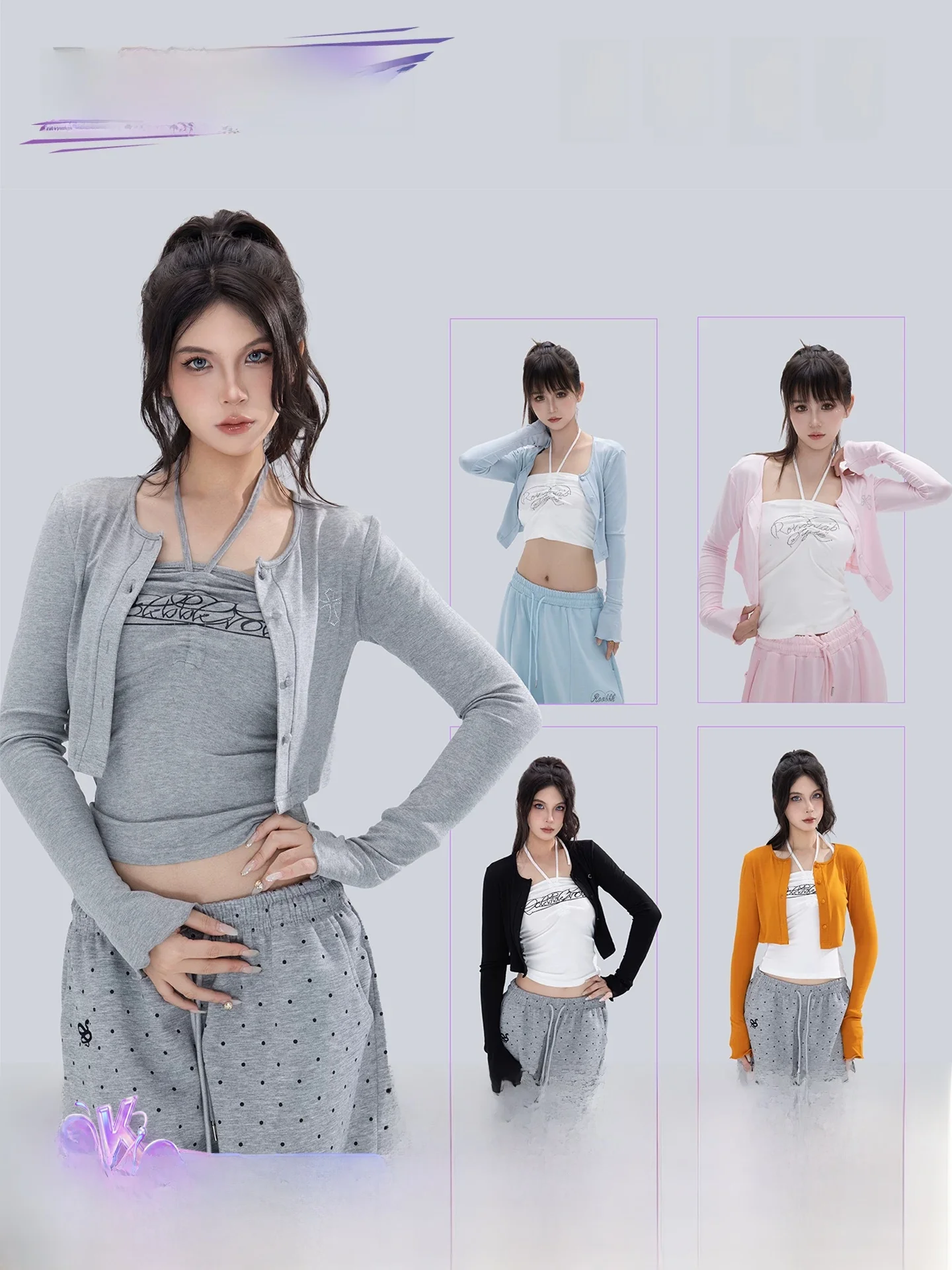 ROKBBK-K Korean Style Long Sleeve Short T-Shirt Women's Slim Fit Base Shirt Gentle Wind Resistant Fading Anti-Ball
ROKBBK-K Korean Style Long Sleeve Short T-Shirt Women's Slim Fit Base Shirt Gentle Wind Resistant Fading Anti-Ball
