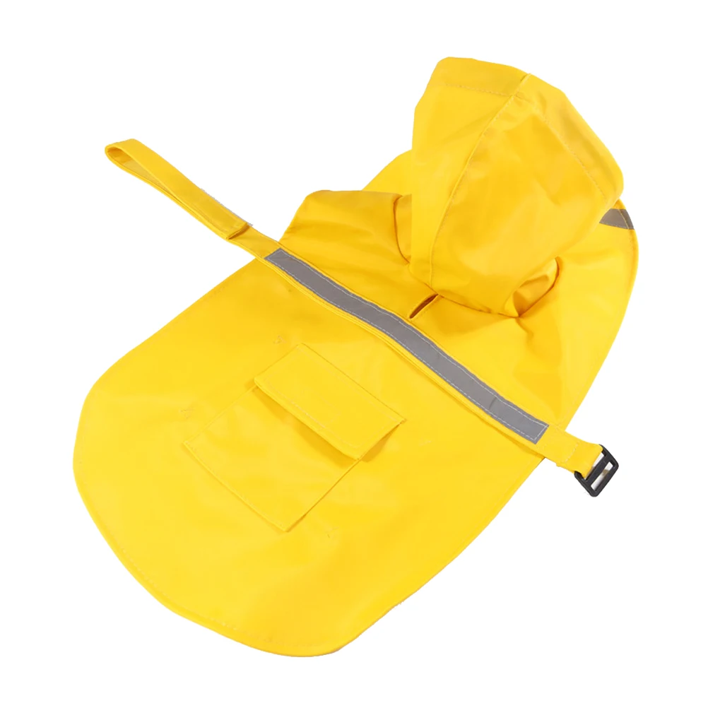 Waterproof Pet Raincoat for Dogs Medium Large Size L Yellow Fashionable Outdoor Reflective Design Wet Weather
Waterproof Pet Raincoat for Dogs Medium Large Size L Yellow Fashionable Outdoor Reflective Design Wet Weather