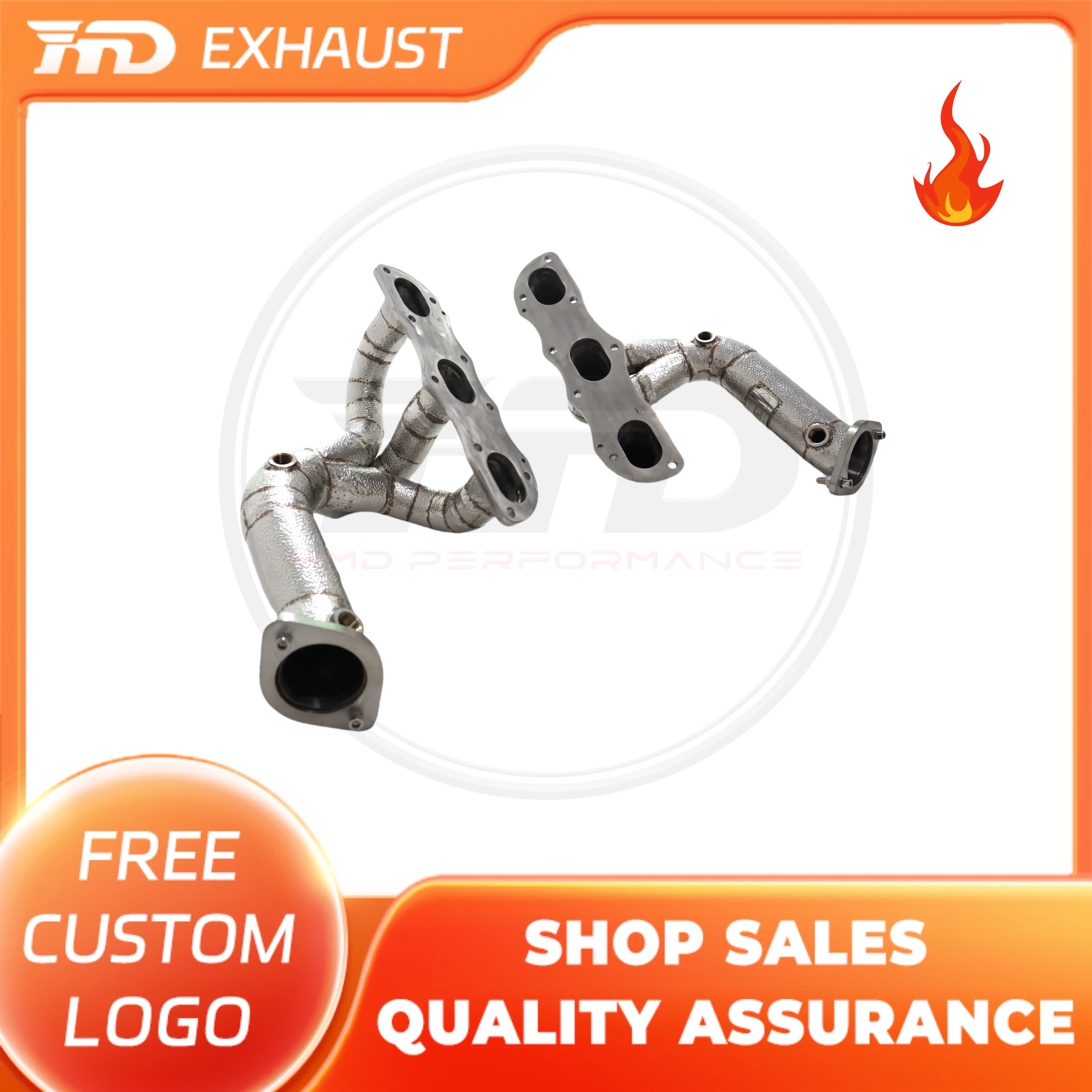 HMD Hot sale Exhaust System High Flow Performance Headers for Porsche Cayman Boxster 981 Manifold With Heat Shield
HMD Hot sale Exhaust System High Flow Performance Headers for Porsche Cayman Boxster 981 Manifold With Heat Shield