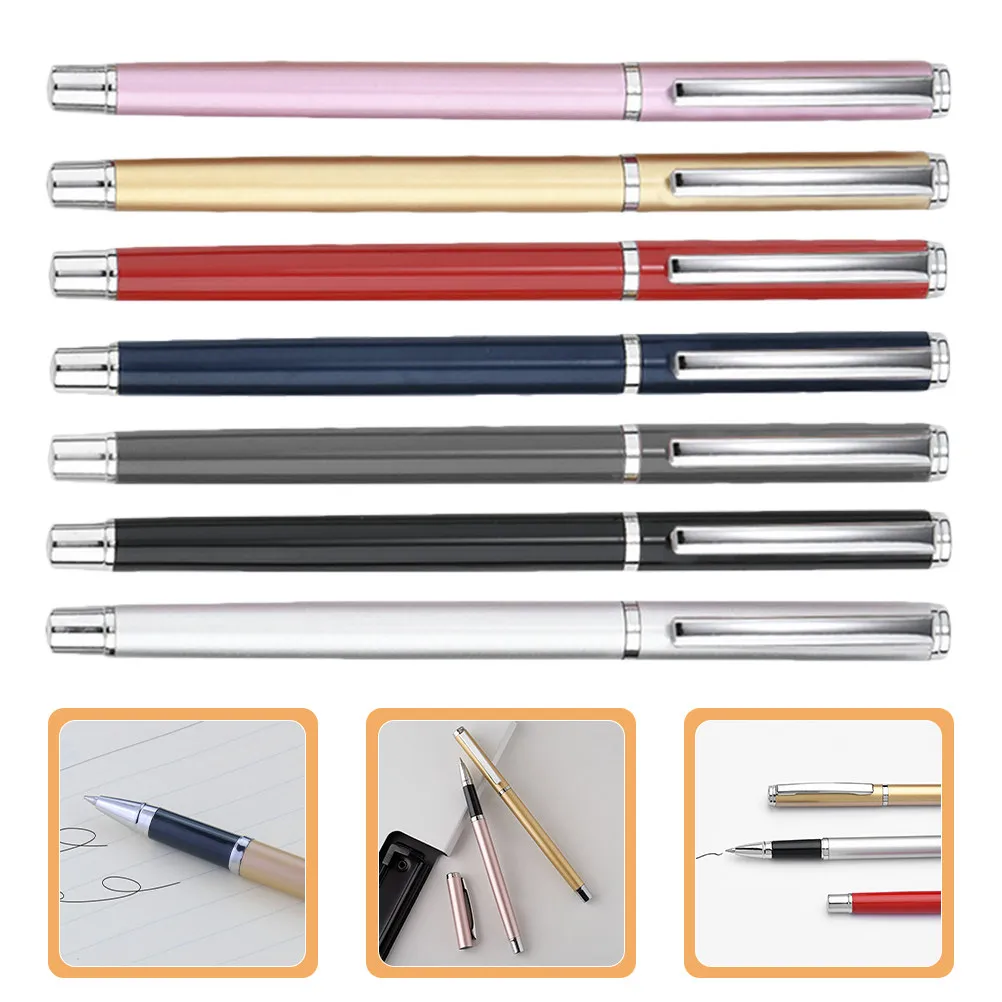 7Pcs Gel Pen Set 0.5mm Smooth Writing Black Ink Comfortable Grip Portable for Students Office Home School Note Taking Crafting
7Pcs Gel Pen Set 0.5mm Smooth Writing Black Ink Comfortable Grip Portable for Students Office Home School Note Taking Crafting