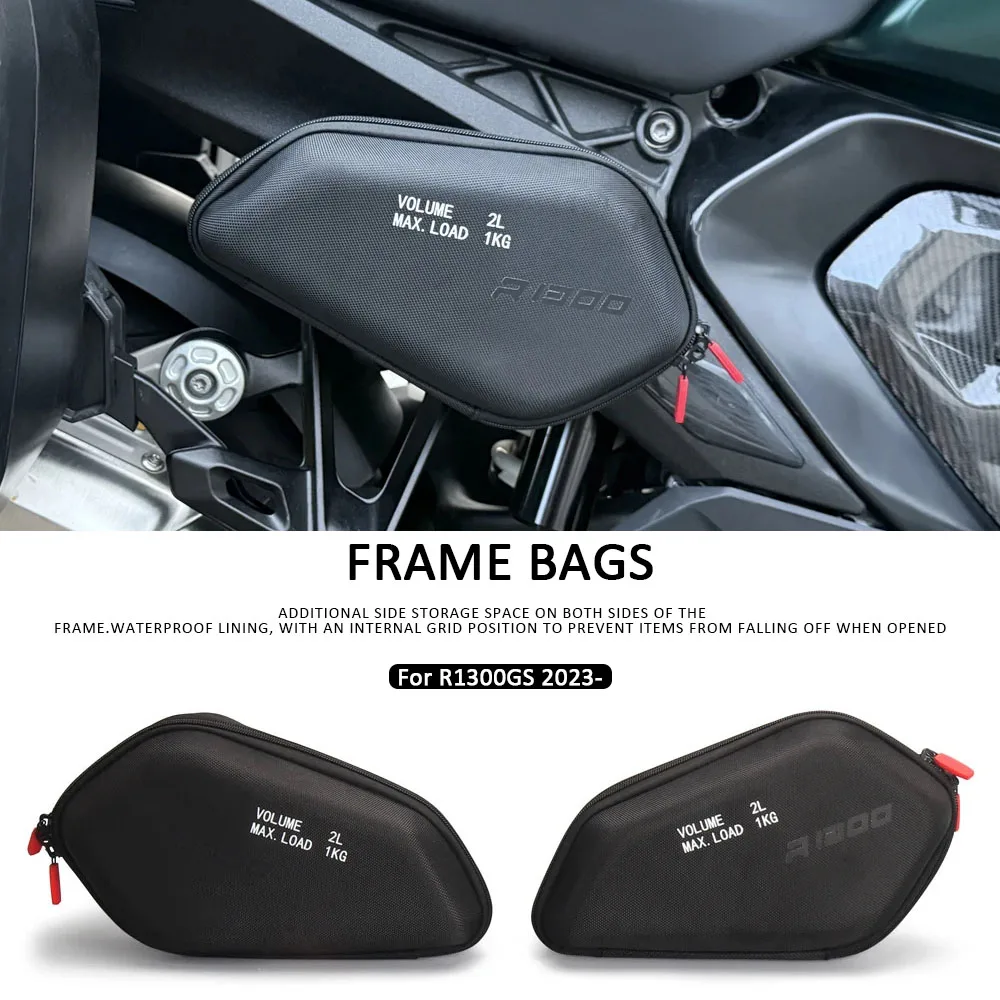 Новая мотоциклетная боковая сумка для инструментов R1300GS, водонепроницаемая сумка для хранения, 2 л для BMW R 1300 GS GS1300 R1300 GS 2023 2024 2025
Новая мотоциклетная боковая сумка для инструментов R1300GS, водонепроницаемая сумка для хранения, 2 л для BMW R 1300 GS GS1300 R1300 GS 2023 2024 2025