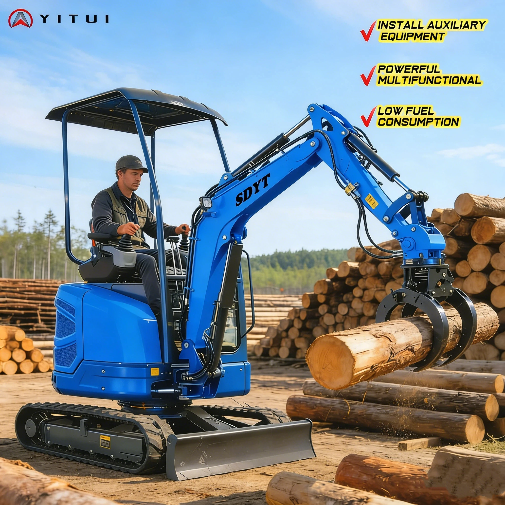 Customized Mini Excavator With Kubota Engine Mini Digger Euro 5/Ce/Epa For Construction Projects Low Noise
Customized Mini Excavator With Kubota Engine Mini Digger Euro 5/Ce/Epa For Construction Projects Low Noise