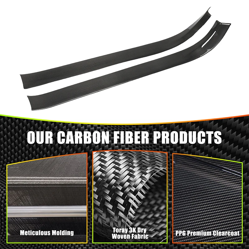 Real Carbon Fiber For Lamborghini Hurricane 580 2014-2021 Car built-in sill anti-friction decorative strip sticker accessories
Real Carbon Fiber For Lamborghini Hurricane 580 2014-2021 Car built-in sill anti-friction decorative strip sticker accessories