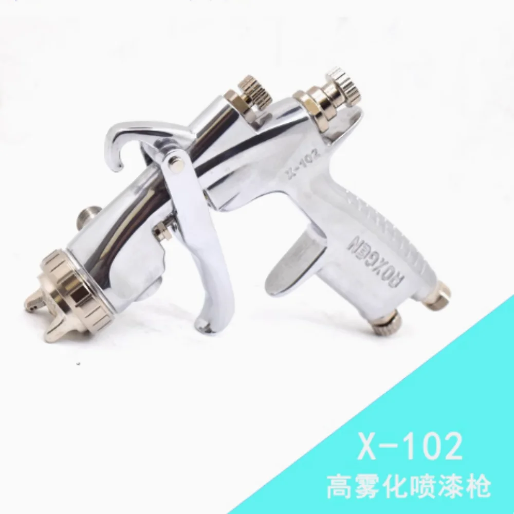 Original Pressure Type X-102 Taiwan Roxgen Pneumatic Spray Gun Auto Wood Furniture Auto High Atomization Imported Spray Gun
Original Pressure Type X-102 Taiwan Roxgen Pneumatic Spray Gun Auto Wood Furniture Auto High Atomization Imported Spray Gun