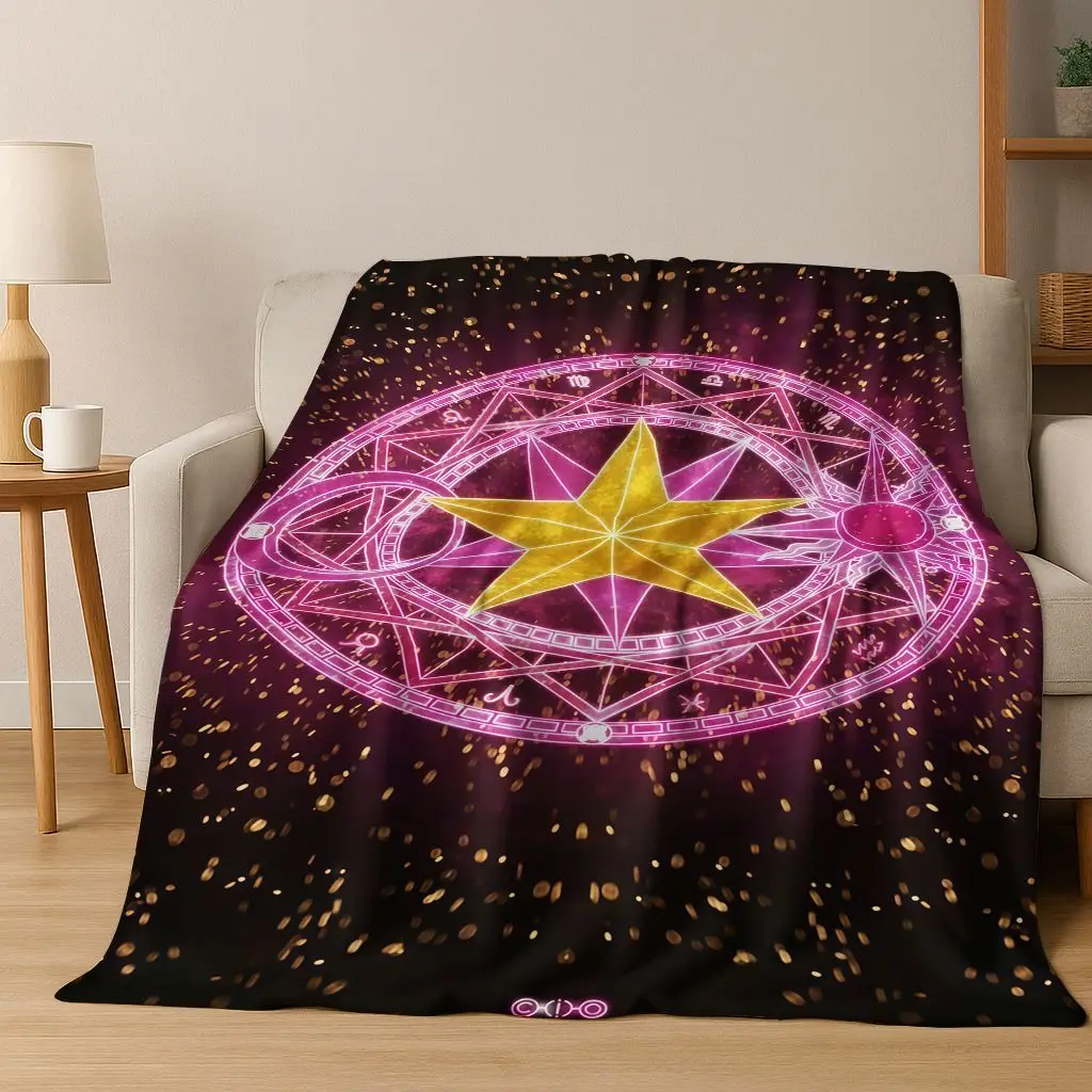 Cute Cartoon Card Captor Sakura Magic Girl Anime Art Flannel Blanket,Cozy Soft Throw Blanket for Home Bedroom Bed Sofa Cover Kid
Cute Cartoon Card Captor Sakura Magic Girl Anime Art Flannel Blanket,Cozy Soft Throw Blanket for Home Bedroom Bed Sofa Cover Kid