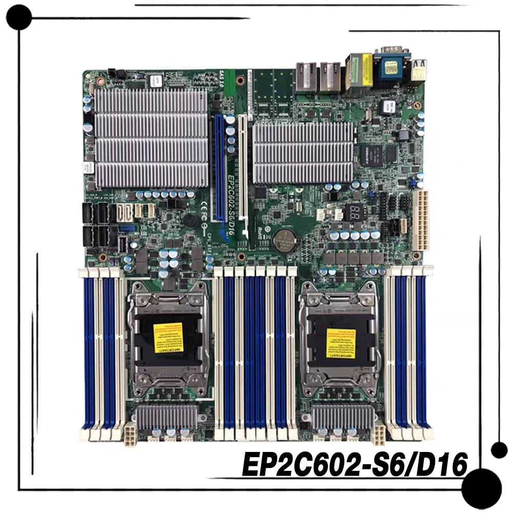Материнская плата для рабочей станции ASRock Server, двойная LGA2011 E5 EP2C602-S6/D16
Материнская плата для рабочей станции ASRock Server, двойная LGA2011 E5 EP2C602-S6/D16