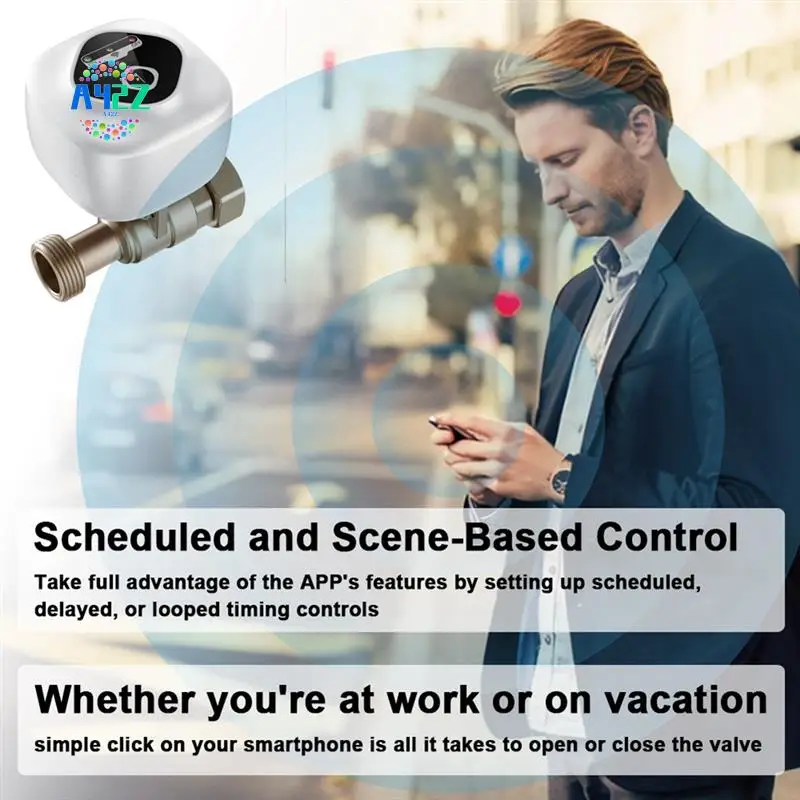 A42Z-Wi-Fi Интеллектуальный шаровой клапан Автоматический запорный клапан для воды Поддержка управления через приложение/3 режима синхронизации/сигнализация утечки воды ЕС
A42Z-Wi-Fi Интеллектуальный шаровой клапан Автоматический запорный клапан для воды Поддержка управления через приложение/3 режима синхронизации/сигнализация утечки воды ЕС