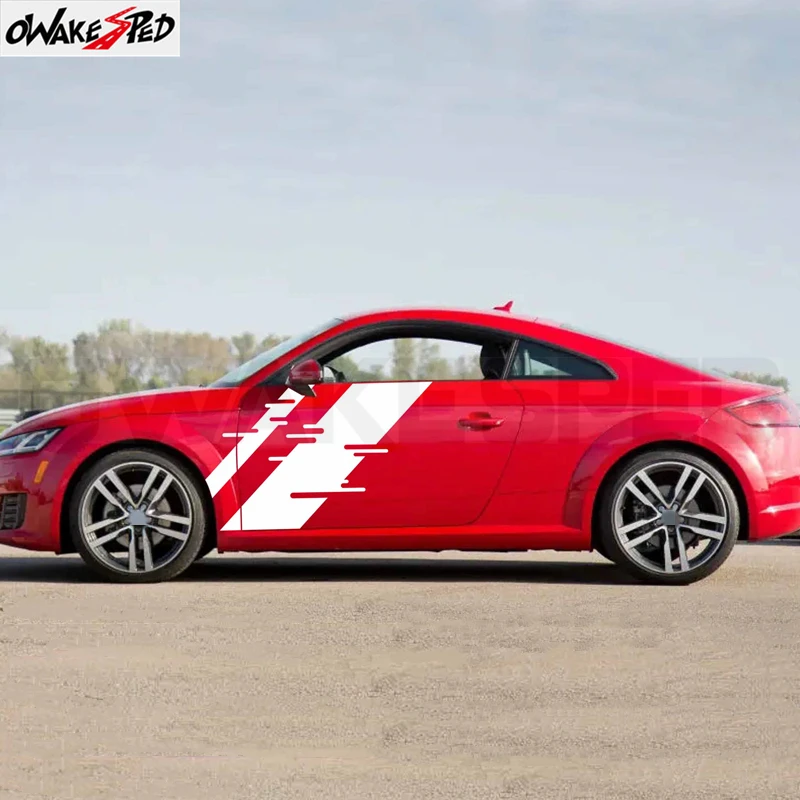 Виниловые наклейки на боковые части кузова для Audi TT 8N MK1 MK2 8J Coupe MK3 8S TFSI, гоночные полосы, графика, автомобильные аксессуары
Виниловые наклейки на боковые части кузова для Audi TT 8N MK1 MK2 8J Coupe MK3 8S TFSI, гоночные полосы, графика, автомобильные аксессуары