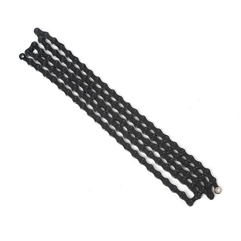YBN-11S black chain/with magic buckle cutout design/reinforced titanium black mountain/road/folding and other bicycles universal
YBN-11S black chain/with magic buckle cutout design/reinforced titanium black mountain/road/folding and other bicycles universal