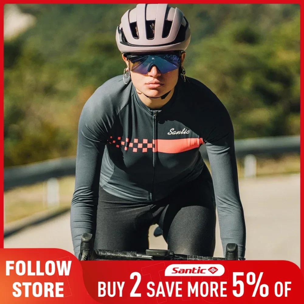 Santic женский флисовый велосипедный трикотаж, зимняя уличная термобелье, верхняя одежда, топы, MTB, теплая одежда для езды по дороге, велосипедная одежда, байкерские куртки
Santic женский флисовый велосипедный трикотаж, зимняя уличная термобелье, верхняя одежда, топы, MTB, теплая одежда для езды по дороге, велосипедная одежда, байкерские куртки
