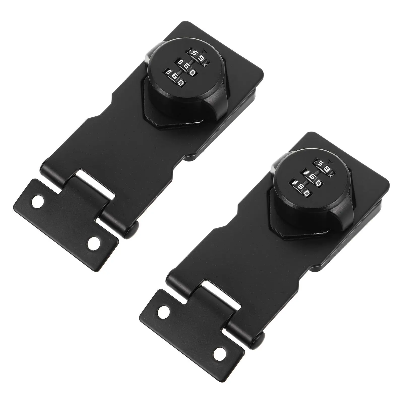 2Pcs Keyless Combination Cabinet Locks Mechanical Password Hasp Latch Set for Doors Kitchen Bathroom Security Protection
2Pcs Keyless Combination Cabinet Locks Mechanical Password Hasp Latch Set for Doors Kitchen Bathroom Security Protection
