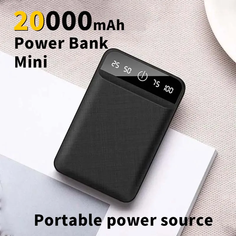 New digital display Mini portable power bank Portable Battery Charger Suitable for iPhone Samsung 20000mAh Power Bank HUAWEI
New digital display Mini portable power bank Portable Battery Charger Suitable for iPhone Samsung 20000mAh Power Bank HUAWEI