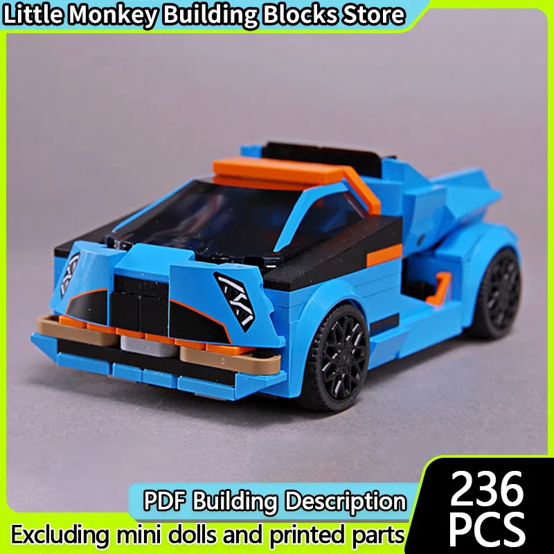 Speed Racing Car Model MOC Building Bricks Blue Freight Dump Truck Modular Technology Children Holiday Gifts Assemble Toys Suit
Speed Racing Car Model MOC Building Bricks Blue Freight Dump Truck Modular Technology Children Holiday Gifts Assemble Toys Suit
