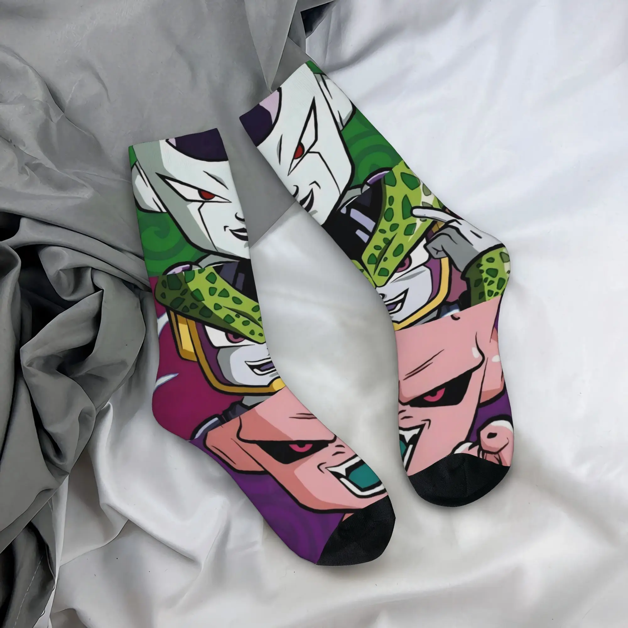 Funny Sock Dragon Ball Frieza Buu Cell Villains Harajuku Seamless Pattern Printed Men Socks Casual Men's Socks
Funny Sock Dragon Ball Frieza Buu Cell Villains Harajuku Seamless Pattern Printed Men Socks Casual Men's Socks