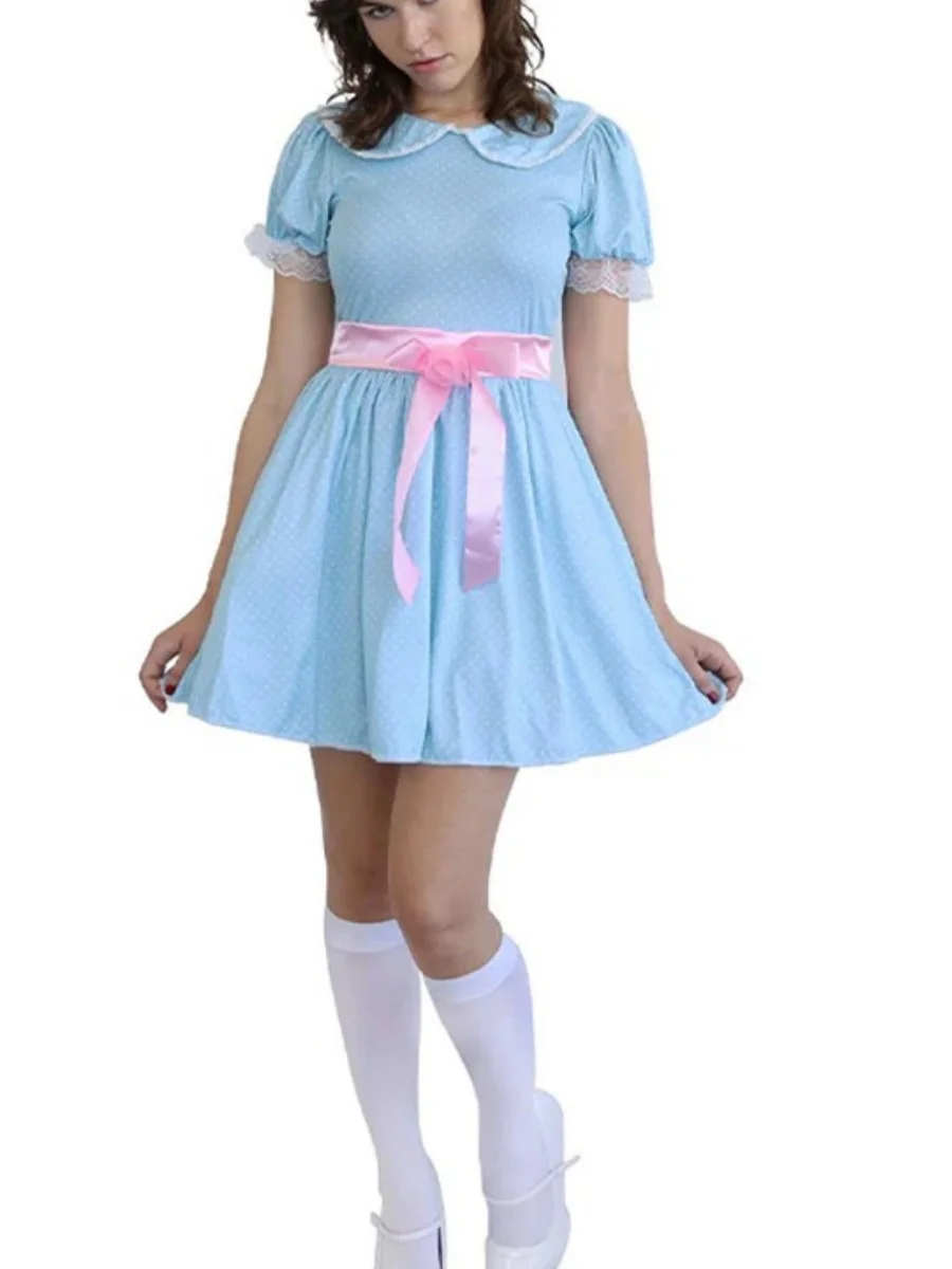 Хэллоуин жуткий костюм Grady Twins женский костюм в горошек платье Babydoll косплей костюм Хэллоуин нарядное платье Y2k праздничная одежда
Хэллоуин жуткий костюм Grady Twins женский костюм в горошек платье Babydoll косплей костюм Хэллоуин нарядное платье Y2k праздничная одежда