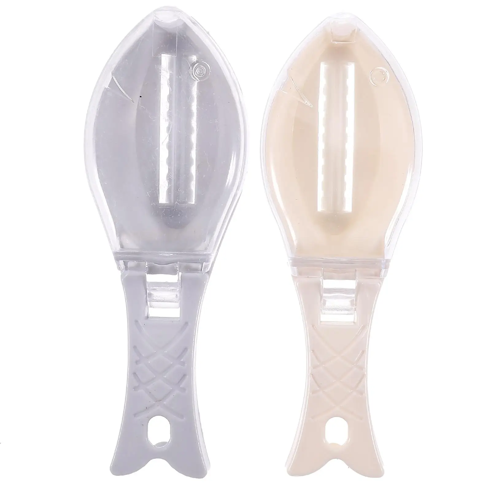 2pcs Fish Remover Stainless Steel Scraper Kitchen Gadgets Cleaning Tools Seafood Scraping Fish Scale Brush Random Color
2pcs Fish Remover Stainless Steel Scraper Kitchen Gadgets Cleaning Tools Seafood Scraping Fish Scale Brush Random Color