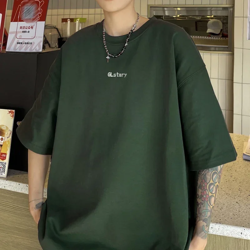 Men's Cotton T-shirt White Mens Summer T Shirts Fashion 3XL Oversized Tee Shirts Casual Letter Print Tshirt Fashion for Man
Men's Cotton T-shirt White Mens Summer T Shirts Fashion 3XL Oversized Tee Shirts Casual Letter Print Tshirt Fashion for Man