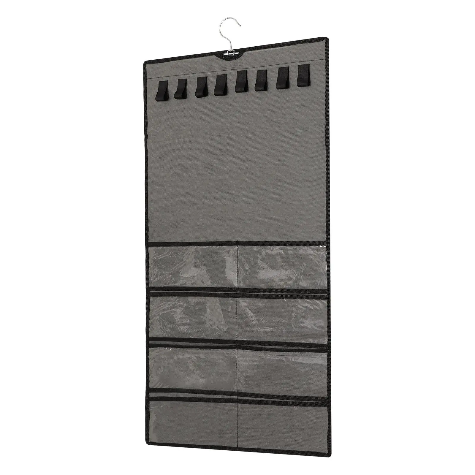 Hanging Jewelry Organizer Multi Functional with Metal Hook Double Sided Earrings Hanger for Closet Rings Watches Earrings Door
Hanging Jewelry Organizer Multi Functional with Metal Hook Double Sided Earrings Hanger for Closet Rings Watches Earrings Door