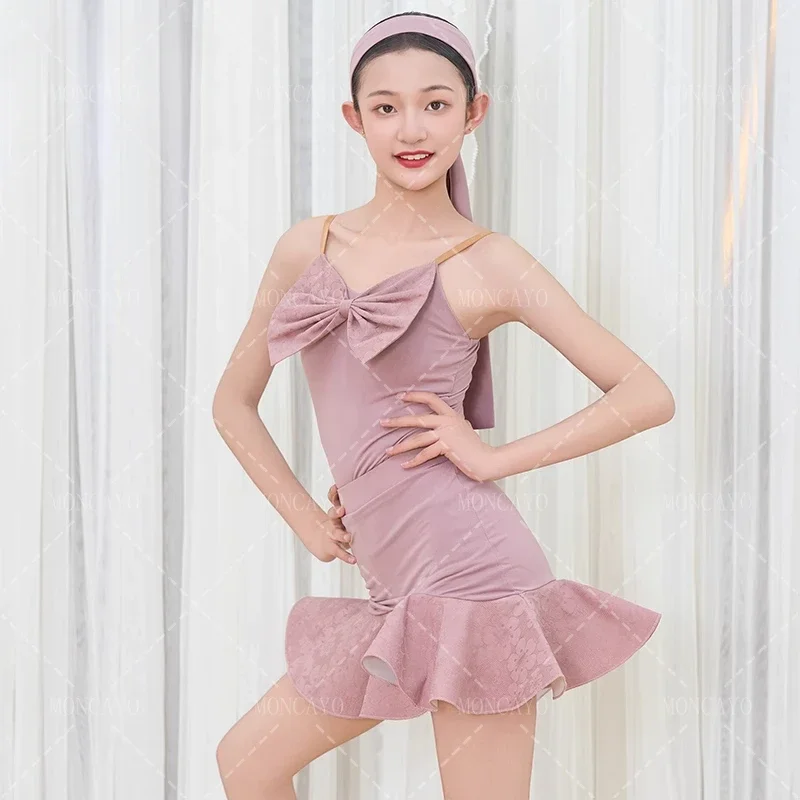 Платье для латинских танцев Cha Rumba Tango, одежда для танцев самбы для девочек, детские платья для соревнований по бальным танцам, платье для латинских танцев
Платье для латинских танцев Cha Rumba Tango, одежда для танцев самбы для девочек, детские платья для соревнований по бальным танцам, платье для латинских танцев